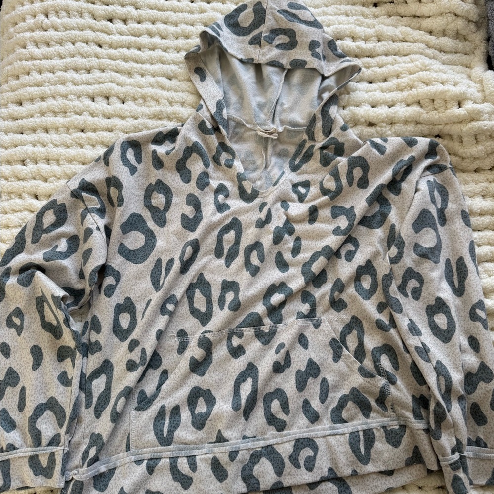 Leopard Print Hoodie